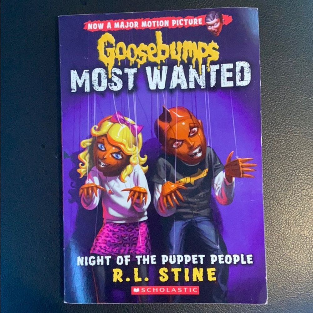 NIGHT OF THE PUPPET PEOPLE by R.L STINE